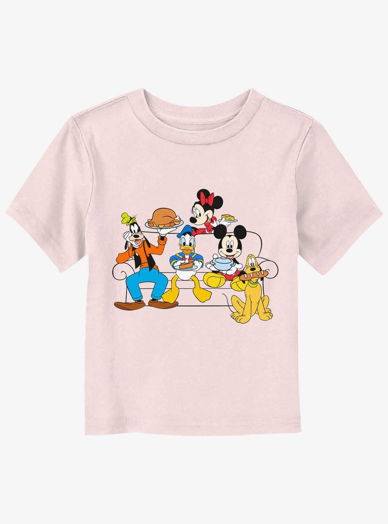 Disney Mickey Mouse Friendsgiving Vibes Toddler T-Shirt, , hi-res