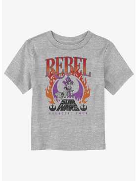 Star Wars Rebel Galactic Tour Flames Toddler T-Shirt, , hi-res