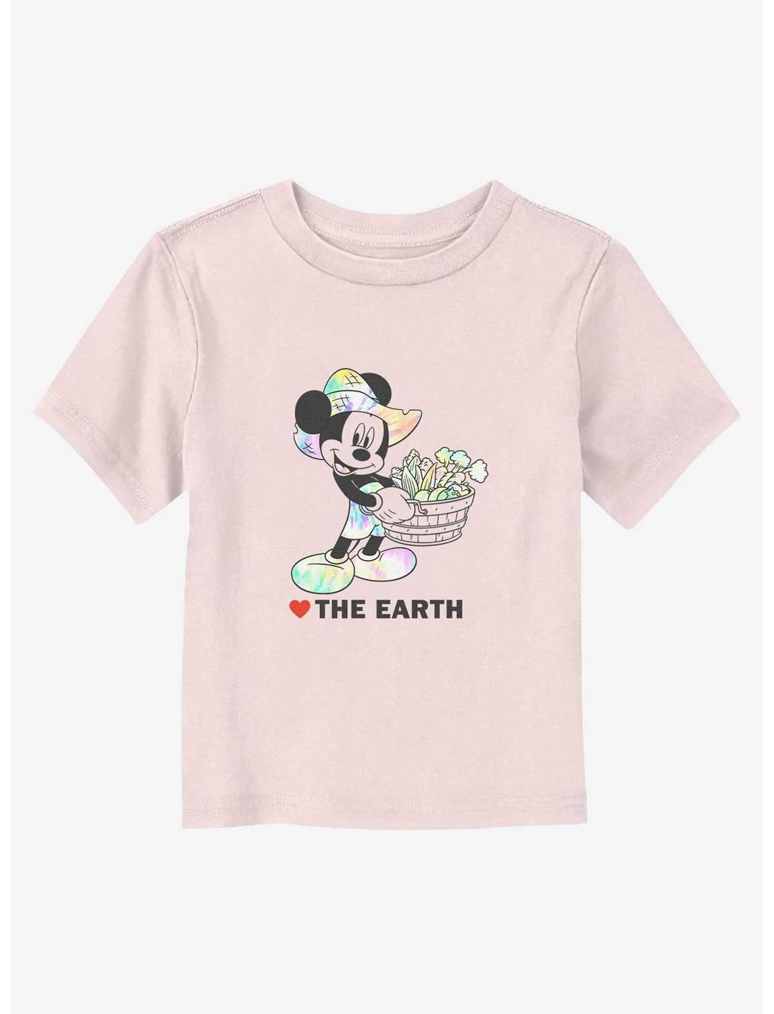 Disney Mickey Mouse Heart The Earth Toddler T-Shirt, LIGHT PINK, hi-res