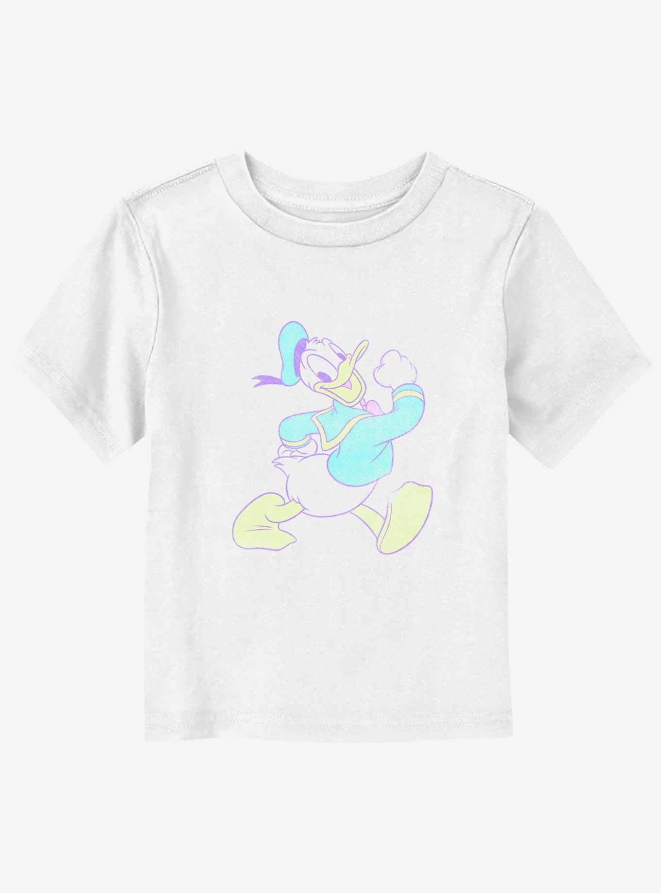 Disney Donald Duck Neon Donald Toddler T-Shirt, WHITE, hi-res
