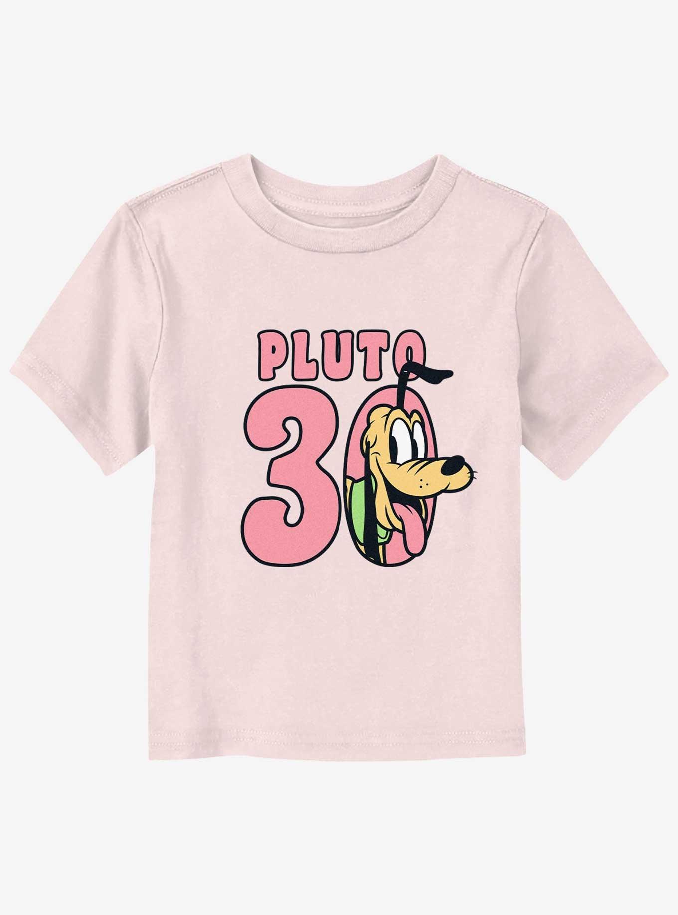 Disney Pluto Smiles Toddler T-Shirt, LIGHT PINK, hi-res