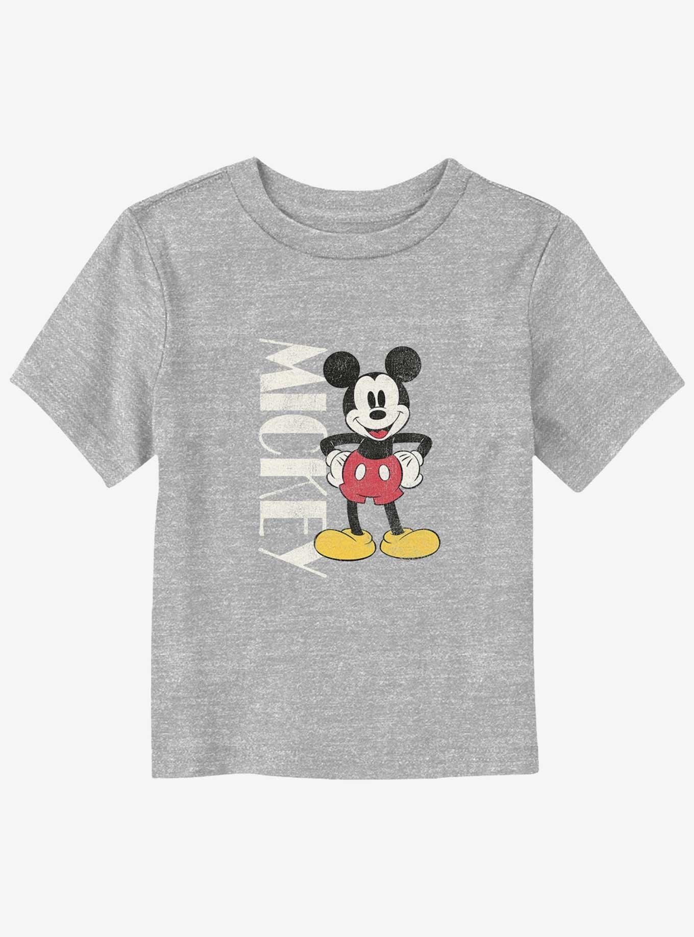 Disney Mickey Mouse 90s Mouse Toddler T-Shirt, ATH HTR, hi-res