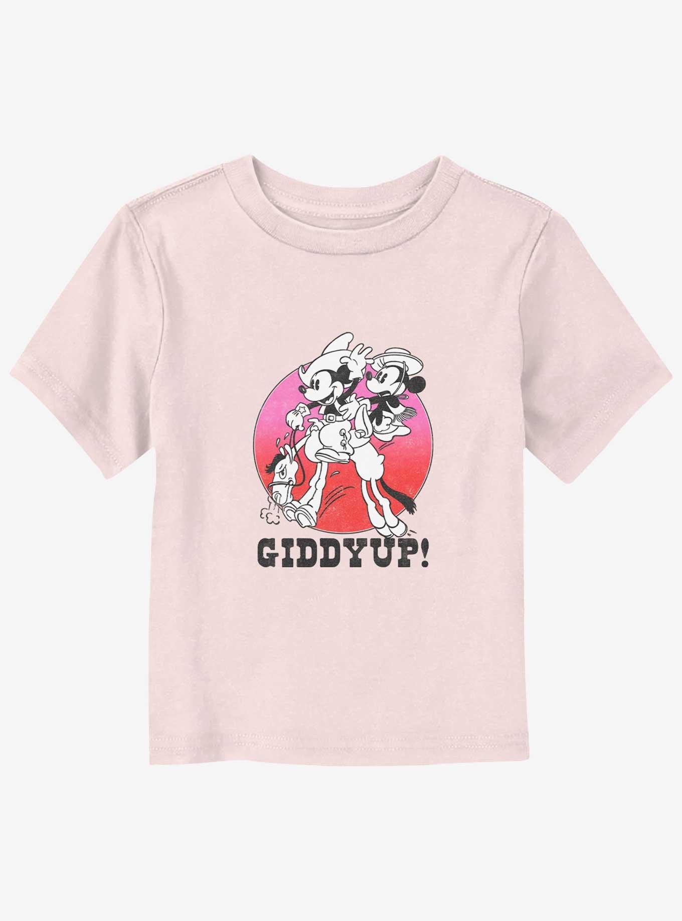 Disney Mickey Mouse Giddyup! Toddler T-Shirt, LIGHT PINK, hi-res