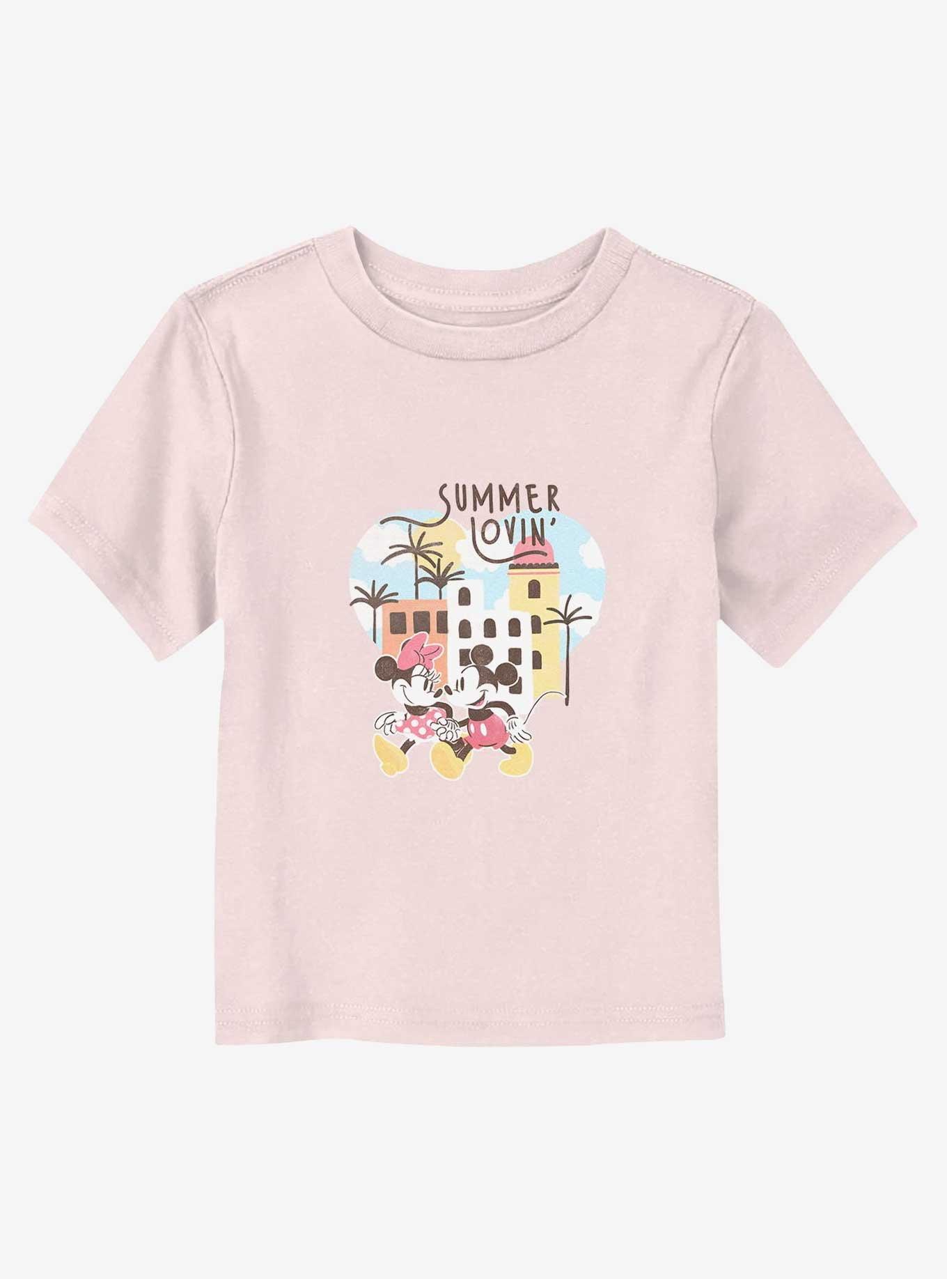 Disney Mickey Mouse & Minnie Mouse Summer Lovin' Toddler T-Shirt, , hi-res