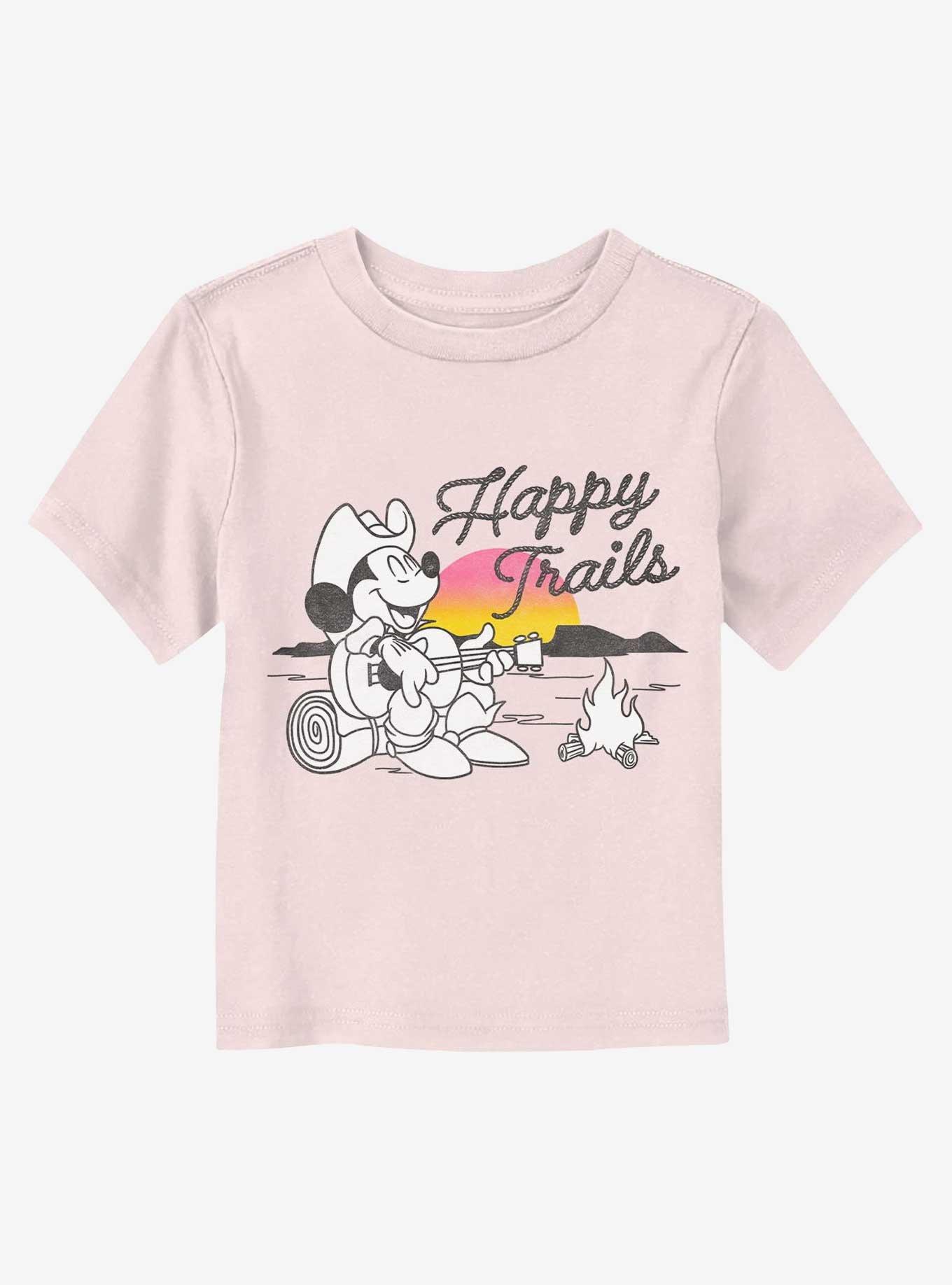 Disney Mickey Mouse Happy Trails Toddler T-Shirt, LIGHT PINK, hi-res