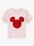 Disney Minnie Mouse Mickey Mouse Roses Toddler T-Shirt, LIGHT PINK, hi-res