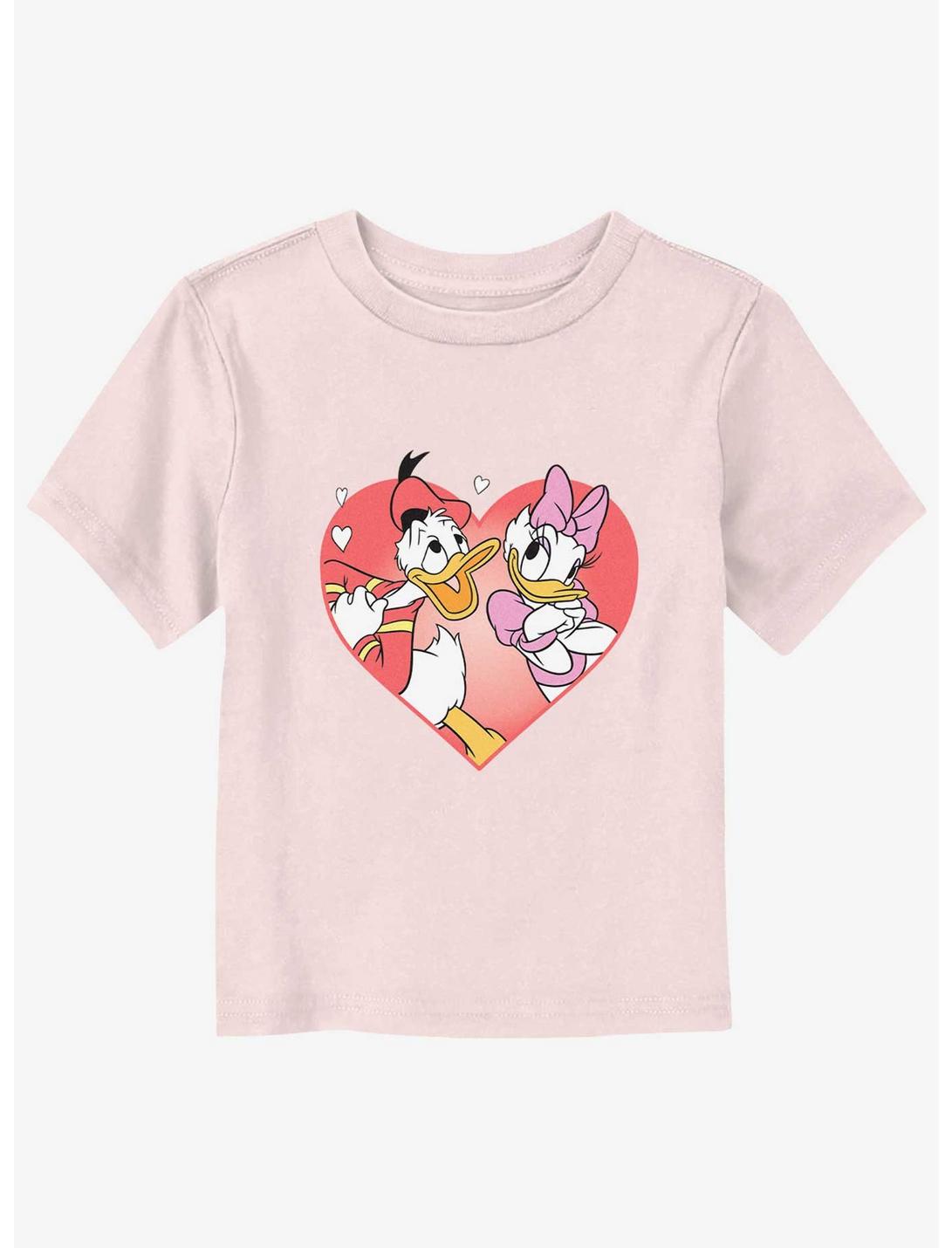 Disney Donald Duck Donald And Daisy Love Toddler T-Shirt, LIGHT PINK, hi-res