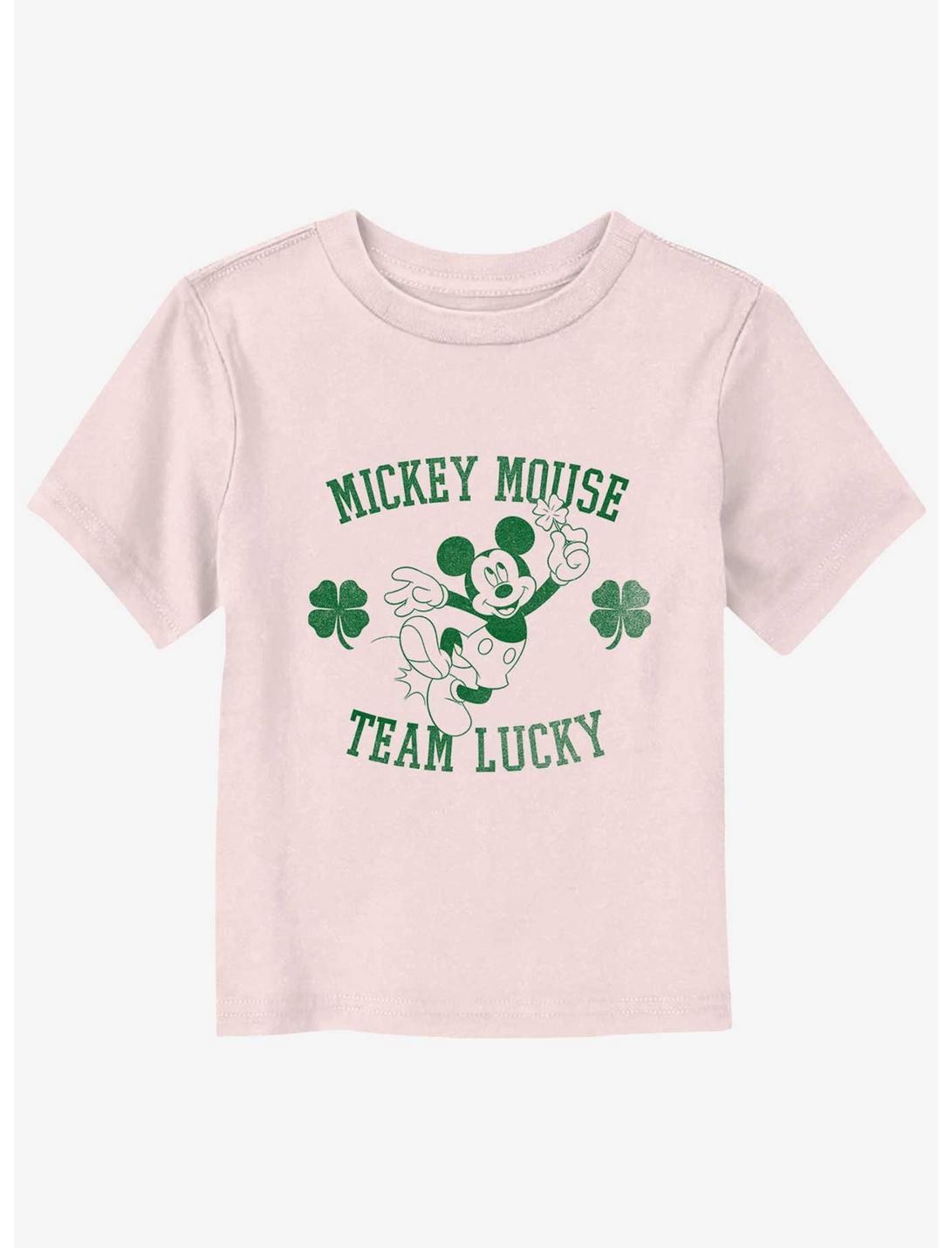 Disney Mickey Mouse Team Lucky Toddler T-Shirt, LIGHT PINK, hi-res