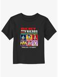 Disney Mickey Mouse & Pixel Friends Toddler T-Shirt, BLACK, hi-res