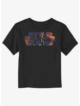 Star Wars Paint Style Logo Toddler T-Shirt, , hi-res