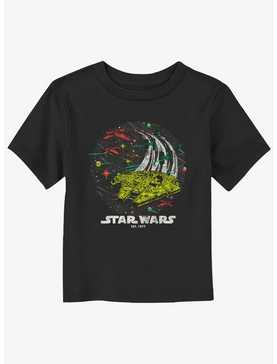 Star Wars Millennium Falcon Retro Toddler T-Shirt, , hi-res