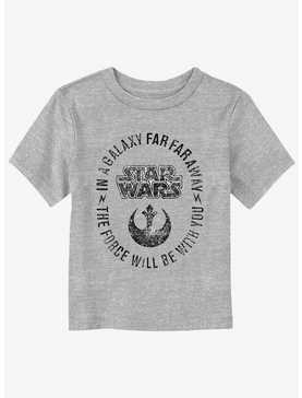 Star Wars In A Galaxy Far Faraway Circular Thread Toddler T-Shirt, , hi-res