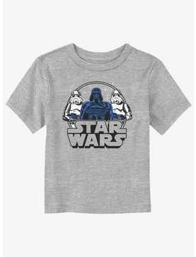 Star Wars Darth Vader & Stormtroopers Circular Icon Toddler T-Shirt, , hi-res
