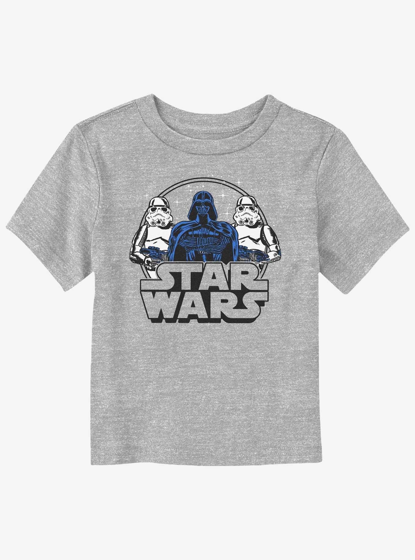 Star Wars Darth Vader & Stormtroopers Circular Icon Toddler T-Shirt, , hi-res