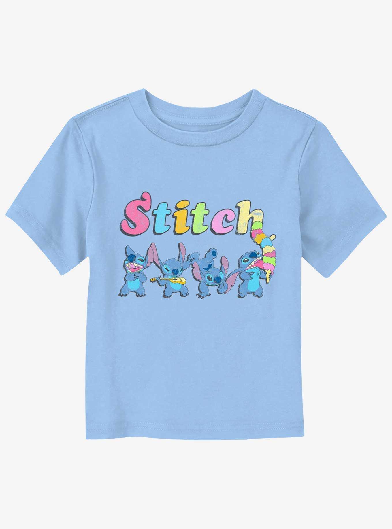 Disney Lilo & Stitch Colorful Stitches Toddler T-Shirt, , hi-res