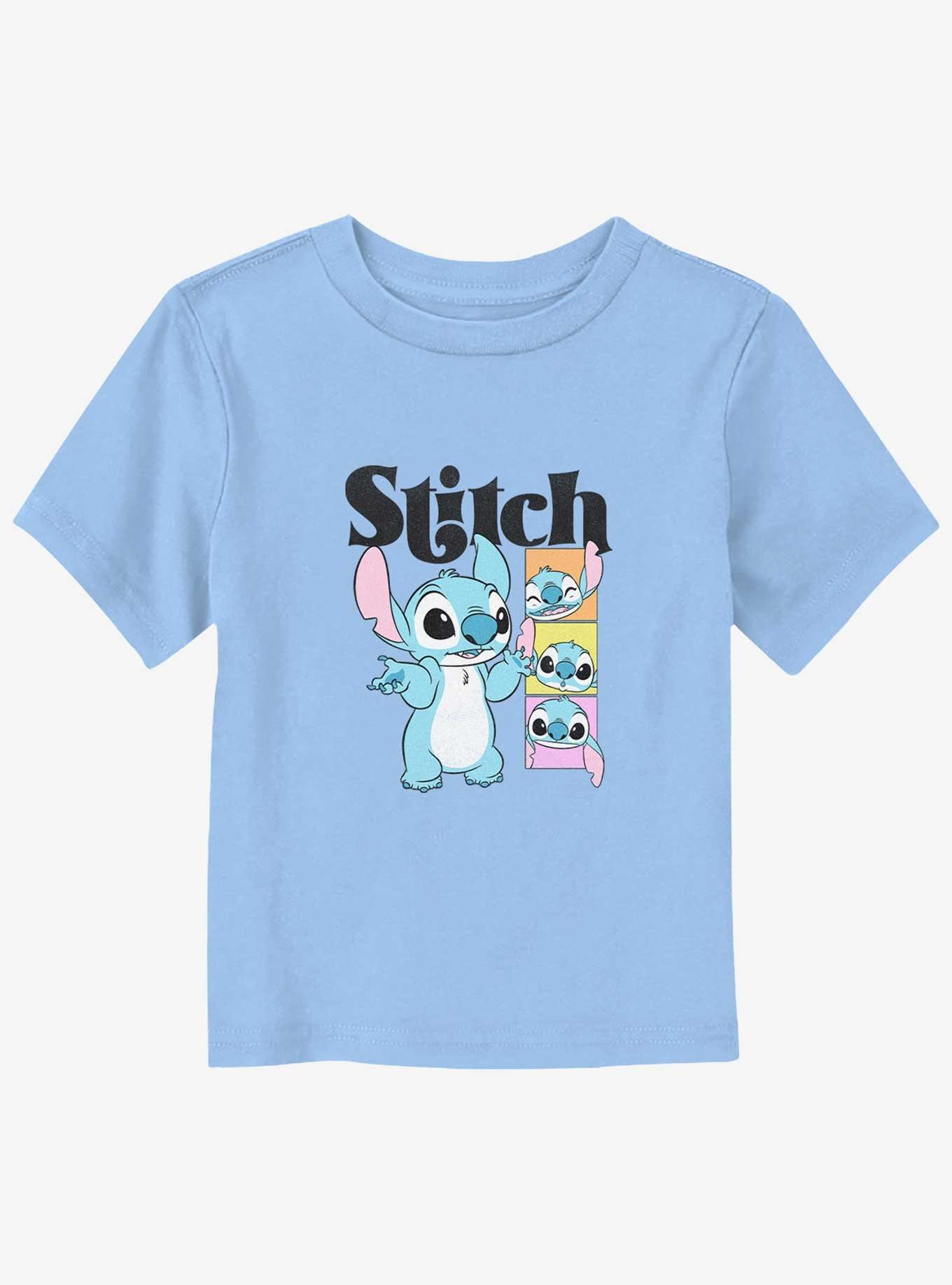 Disney Lilo & Stitch Stitch Poses Toddler T-Shirt, LT BLUE, hi-res