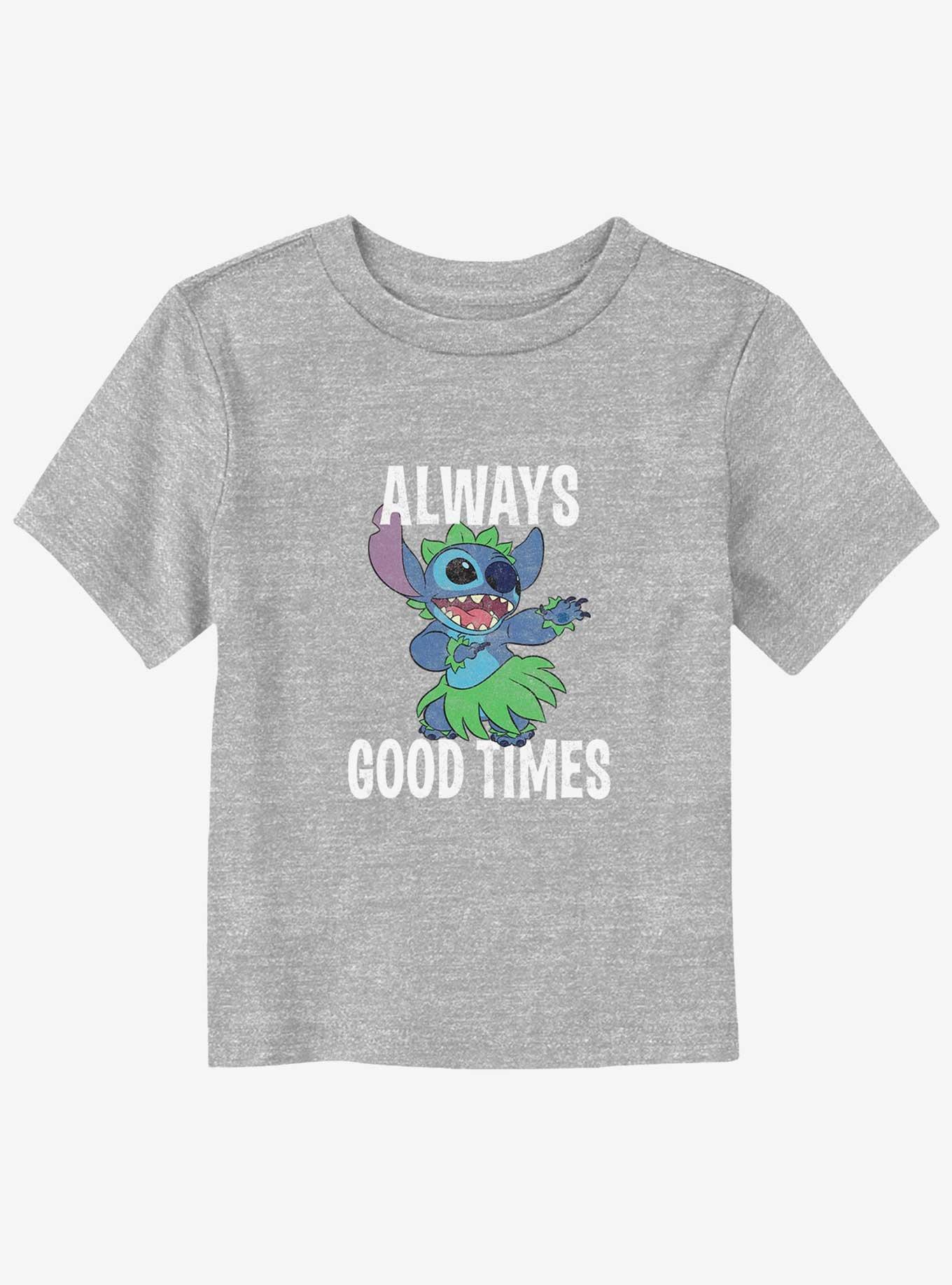 Disney Lilo & Stitch Good Time Stitch Toddler T-Shirt, ATH HTR, hi-res