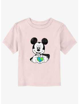 Disney Mickey Mouse Earth Heart Toddler T-Shirt, , hi-res