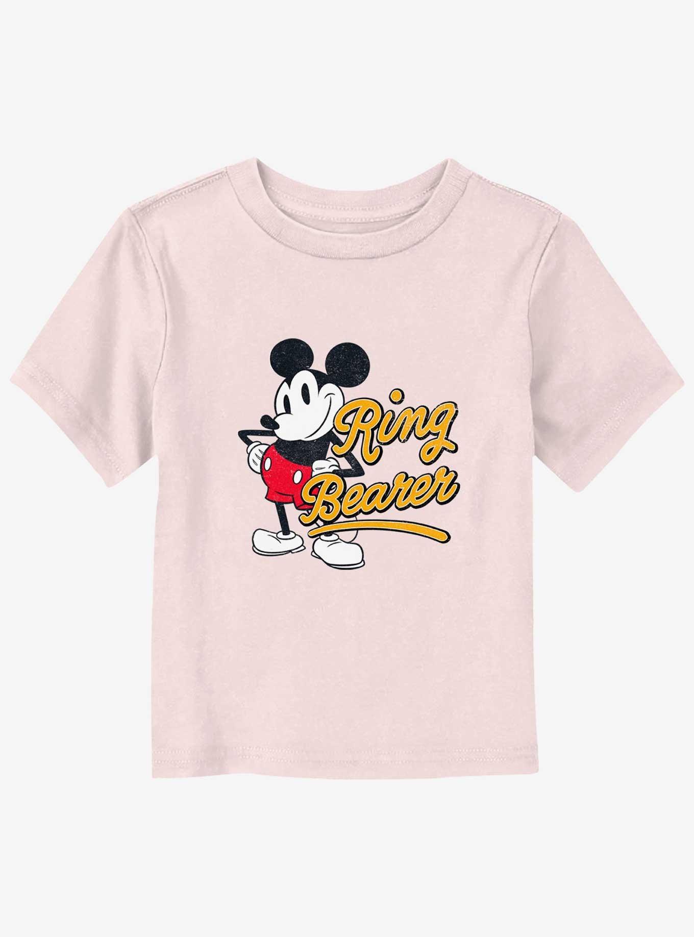 Disney Mickey Mouse Ring Bearer Toddler T-Shirt, LIGHT PINK, hi-res