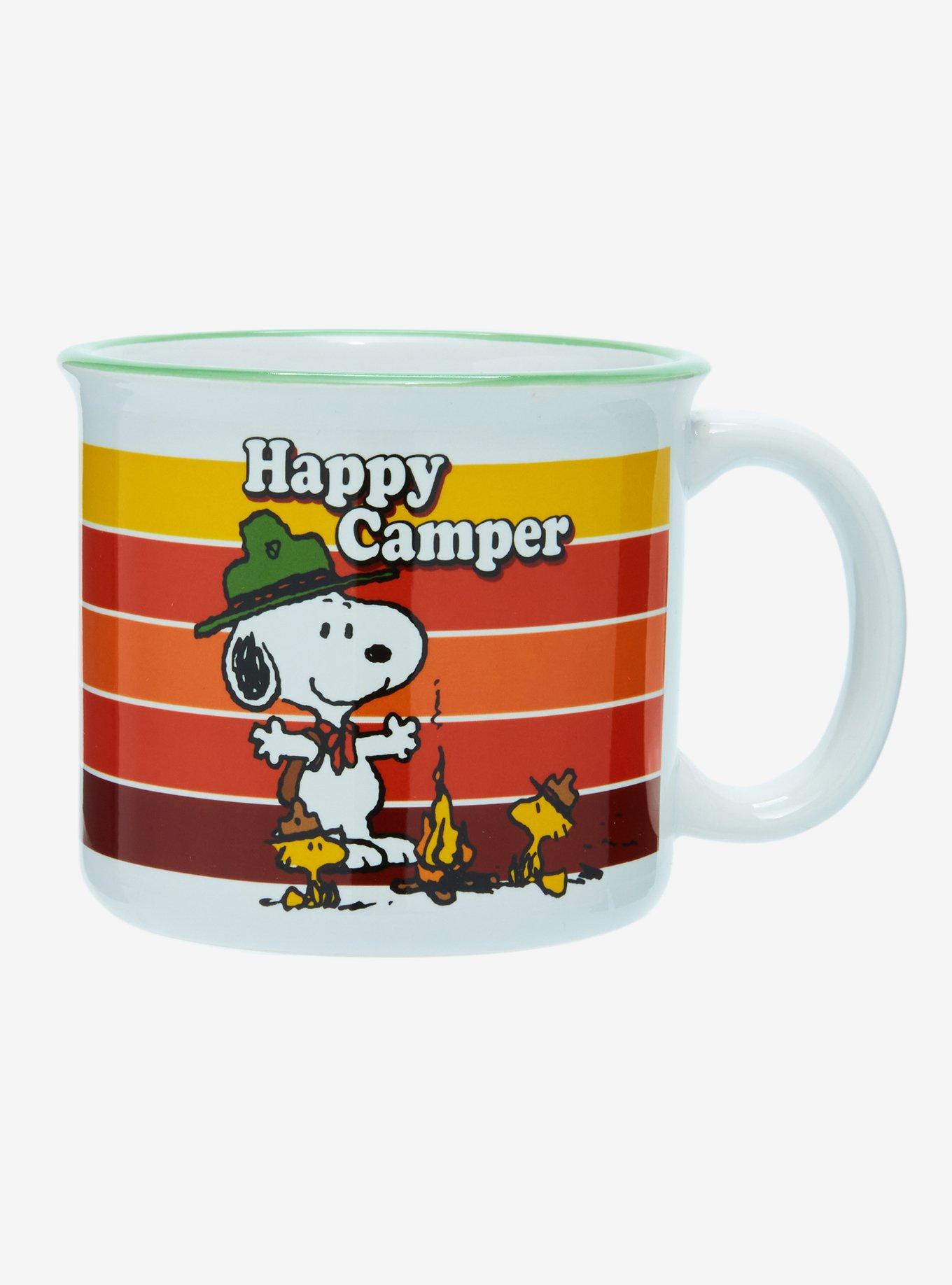 Peanuts Snoopy Beagle Scout Happy Camper Mug — BoxLunch Exclusive, , hi-res