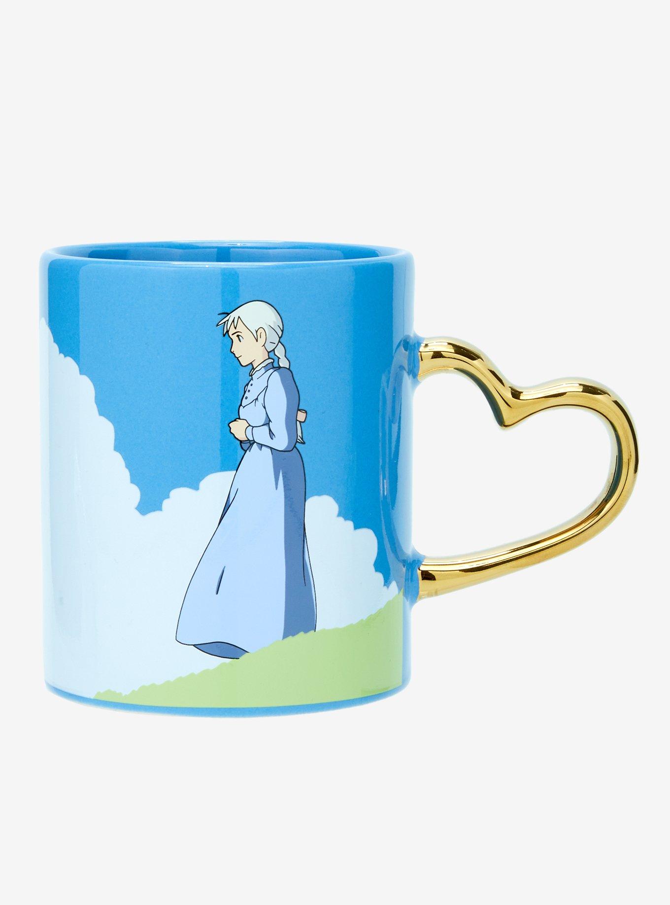 Studio Ghibli® Howl's Moving Castle Heart Handle Mug — BoxLunch Exclusive, , hi-res