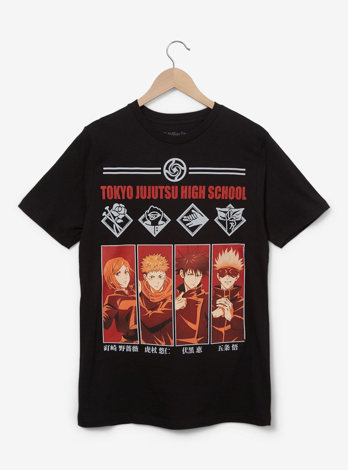 Jujutsu Kaisen Characters Panel Portrait T-Shirt - BoxLunch Exclusive, , hi-res