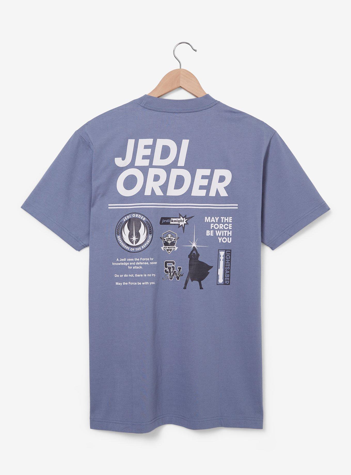 Star Wars Jedi Order Icons T-Shirt - BoxLunch Exclusive, BLUE, hi-res