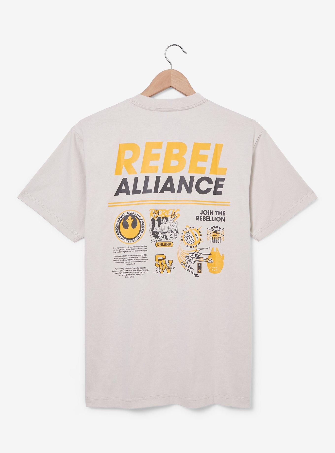Star Wars Rebel Alliance Icons T-Shirt - BoxLunch Exclusive, , hi-res