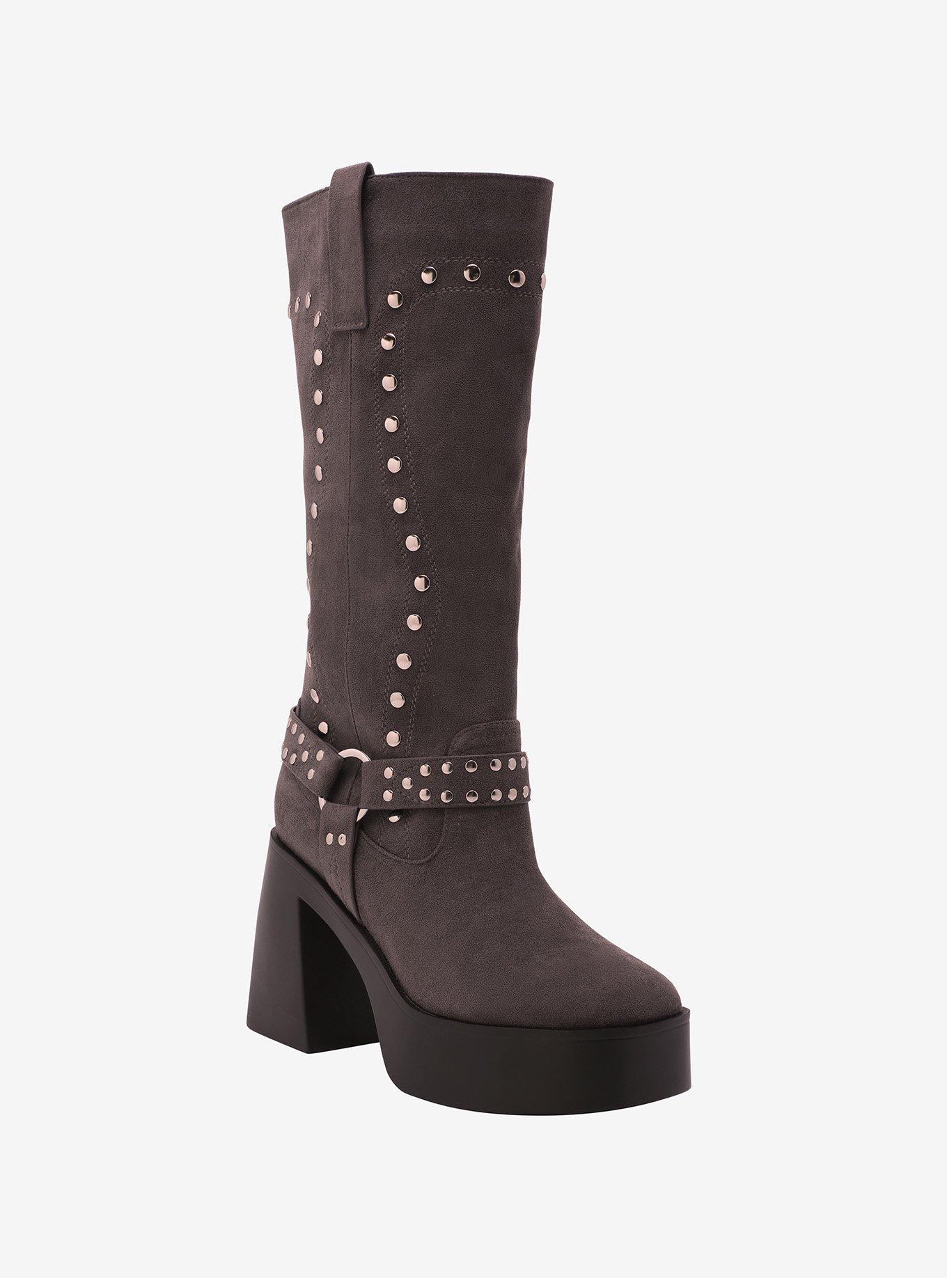 Azalea Wang Muna Stud Boots, , hi-res