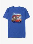 Disney Pixar Cars McQueen 95 T-Shirt, ROYAL, hi-res