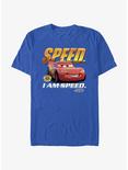 Disney Pixar Cars Speedy McQueen T-Shirt, ROYAL, hi-res