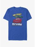 Disney Pixar Cars Action Vehicles T-Shirt, ROYAL, hi-res