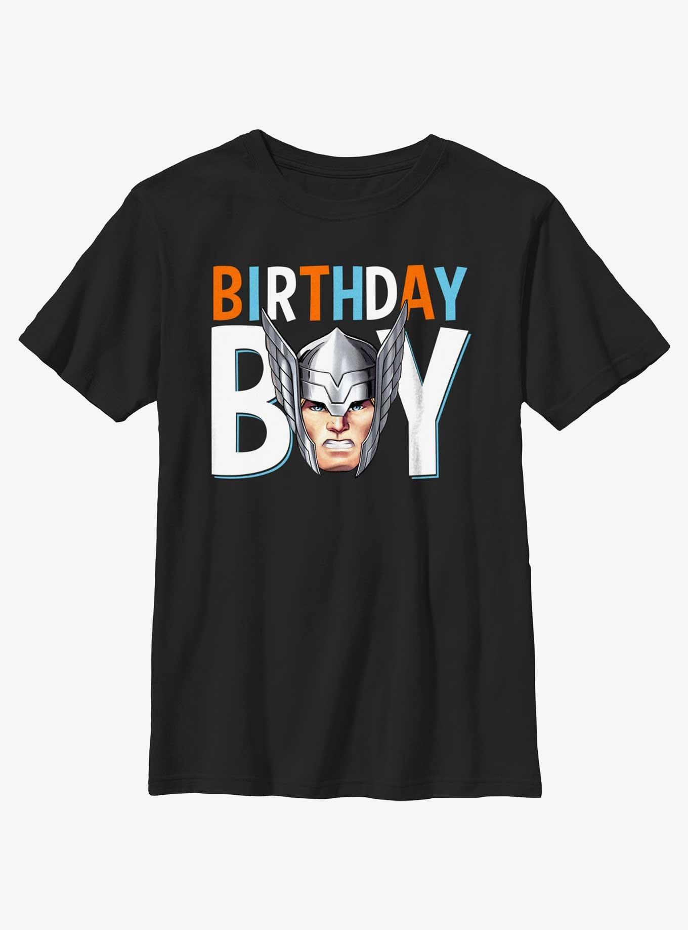 Marvel Avengers Birthday Boy Thor Youth T-Shirt, , hi-res