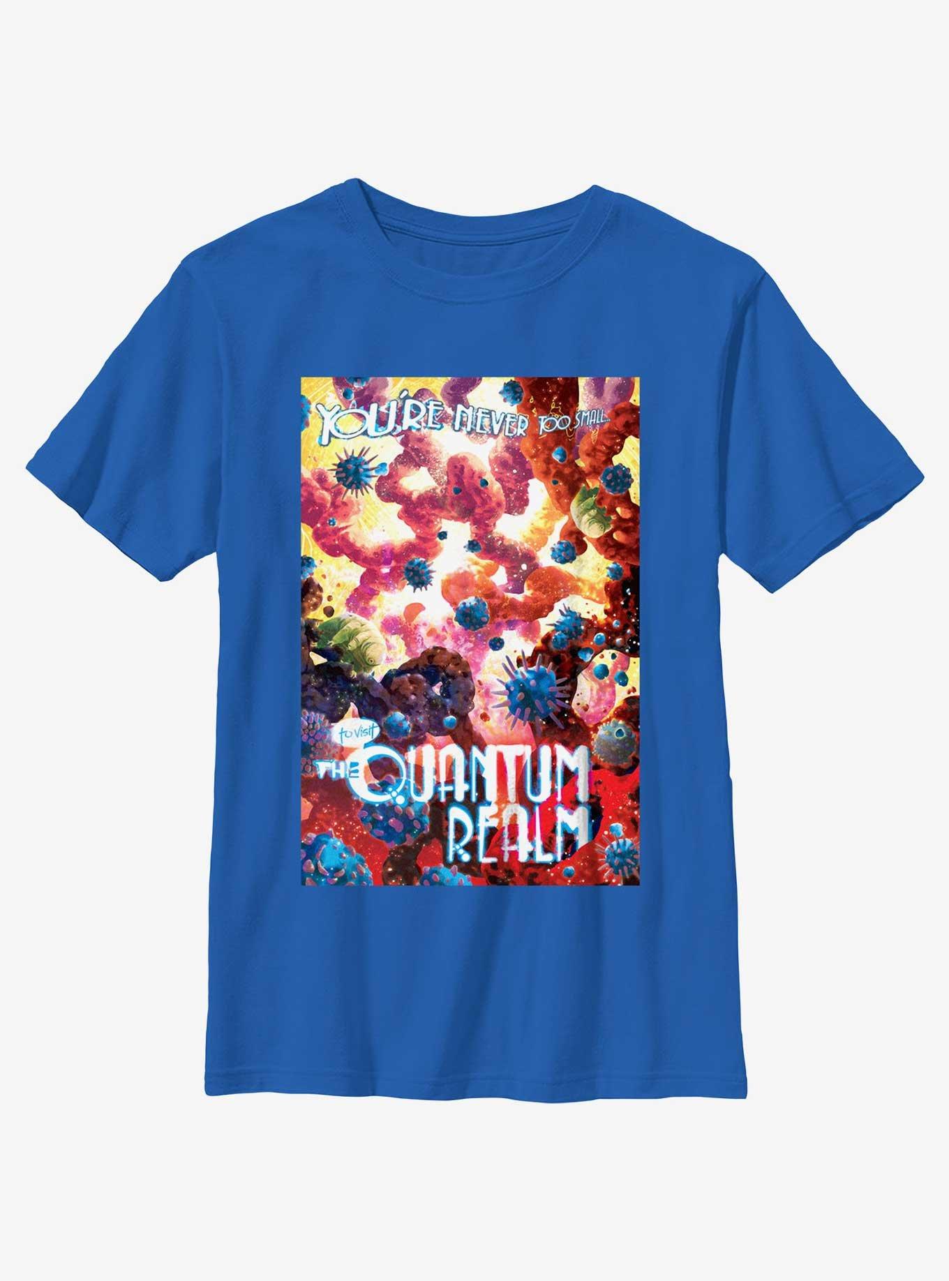 Marvel Avengers Visit The Quantum Realm Youth T-Shirt, ROYAL, hi-res