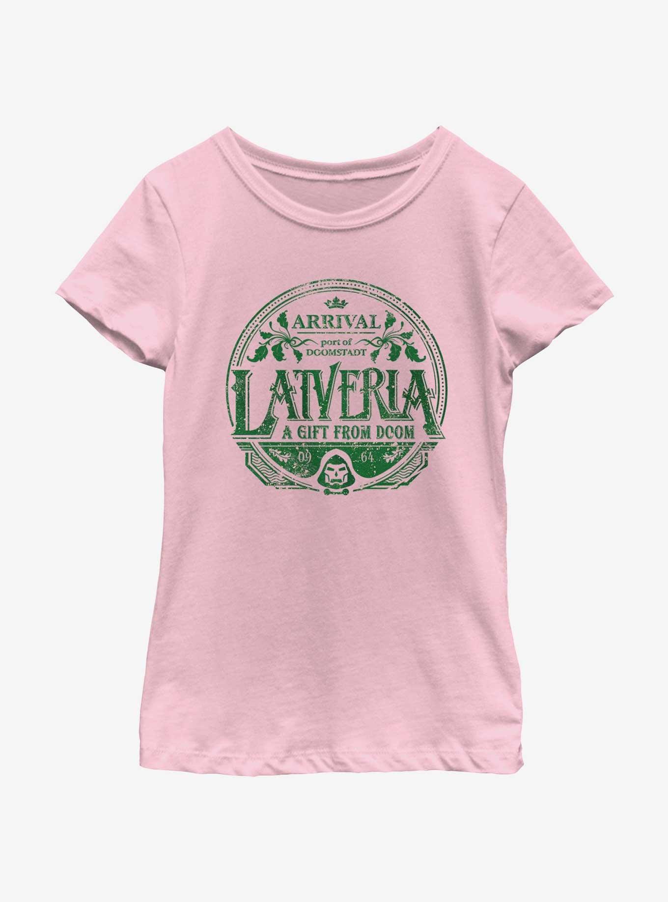 Marvel Avengers Latveria Gift From Doom Youth Girls T-Shirt, , hi-res