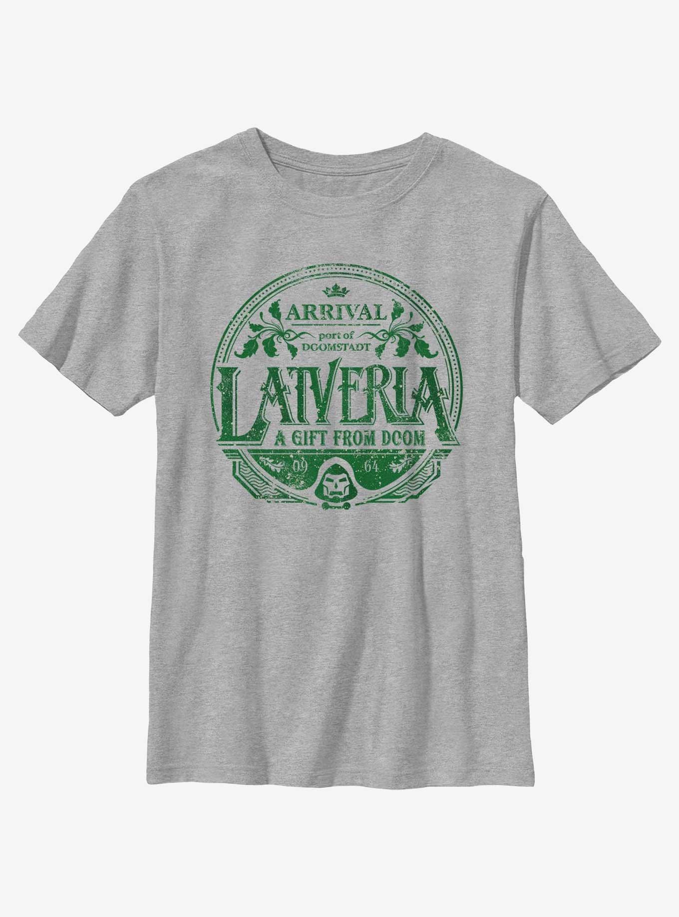 Marvel Avengers Latveria Gift From Doom Youth T-Shirt, , hi-res