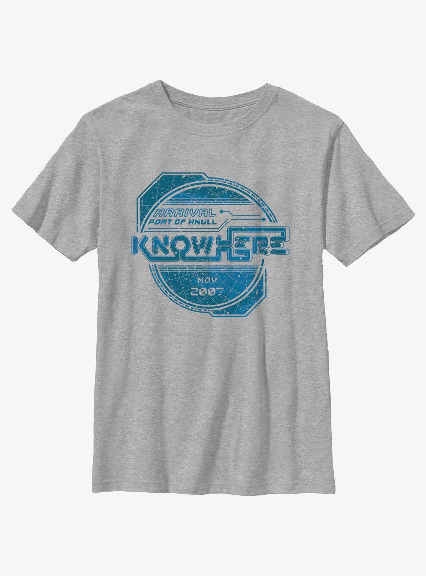 Marvel Avengers Knowhere Arrival Port Youth T-Shirt, ATH HTR, hi-res