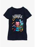 Marvel Doctor Strange Young Strange Youth Girls T-Shirt, NAVY, hi-res
