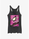 Marvel Spider-Man Power And Responsibility Quote Womens Tank Top, BLK HTR, hi-res