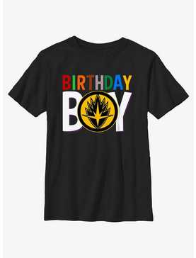 Marvel Avengers Birthday Boy Icon Guardians Of The Galaxy Youth T-Shirt, , hi-res