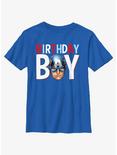 Marvel Avengers Birthday Boy Captain America Youth T-Shirt, ROYAL, hi-res