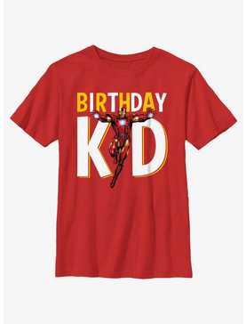 Marvel Avengers Birthday Kid Iron Man Youth T-Shirt, , hi-res