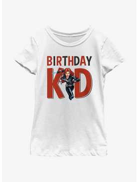 Marvel Avengers Birthday Kid Black Widow Youth Girls T-Shirt, , hi-res