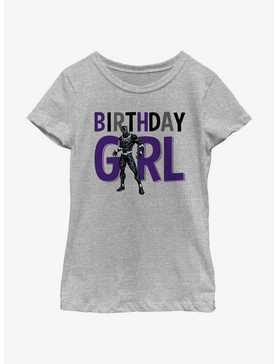 Marvel Avengers Birthday Girl Black Panther Youth Girls T-Shirt, , hi-res