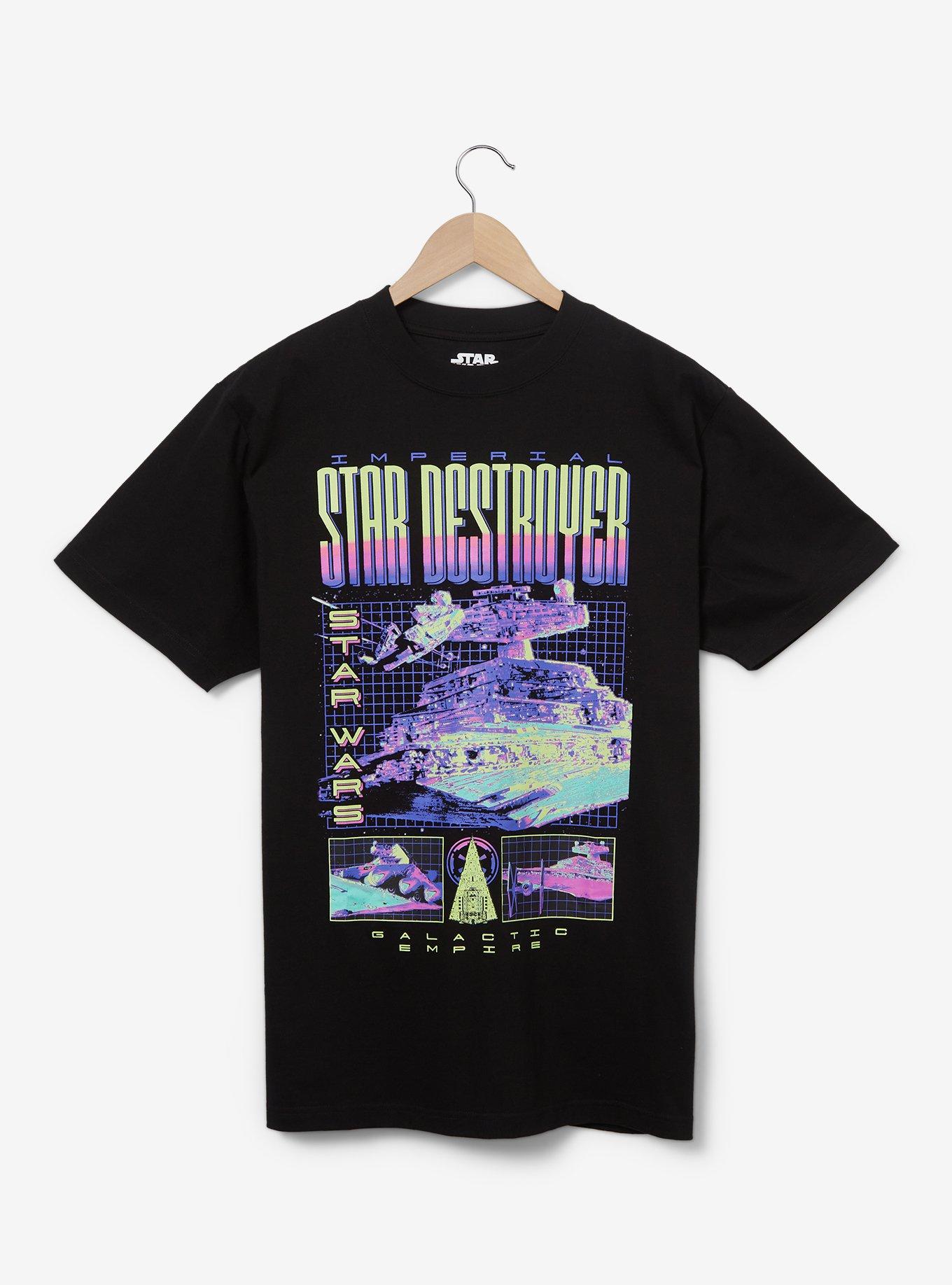 Star Wars Imperial Star Destroyer Graphic T-Shirt — BoxLunch Exclusive, BLACK, hi-res