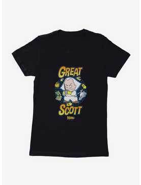 Back To The Future Anime Great Scott Womens T-Shirt, , hi-res