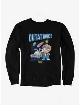 Back To The Future Anime Outatime! Sweatshirt, , hi-res