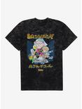 Back To The Future Anime Collage Mineral Wash T-Shirt, , hi-res