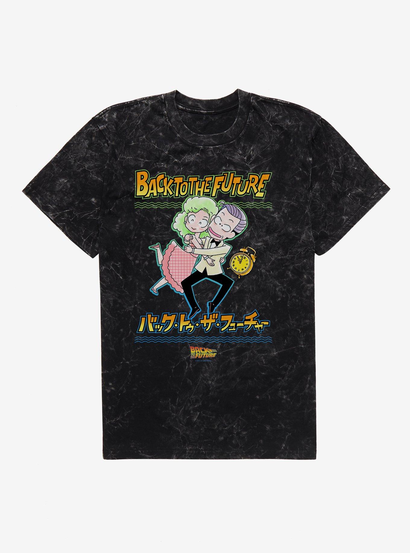 Back To The Future Anime Enchantment Under The Sea Mineral Wash T-Shirt