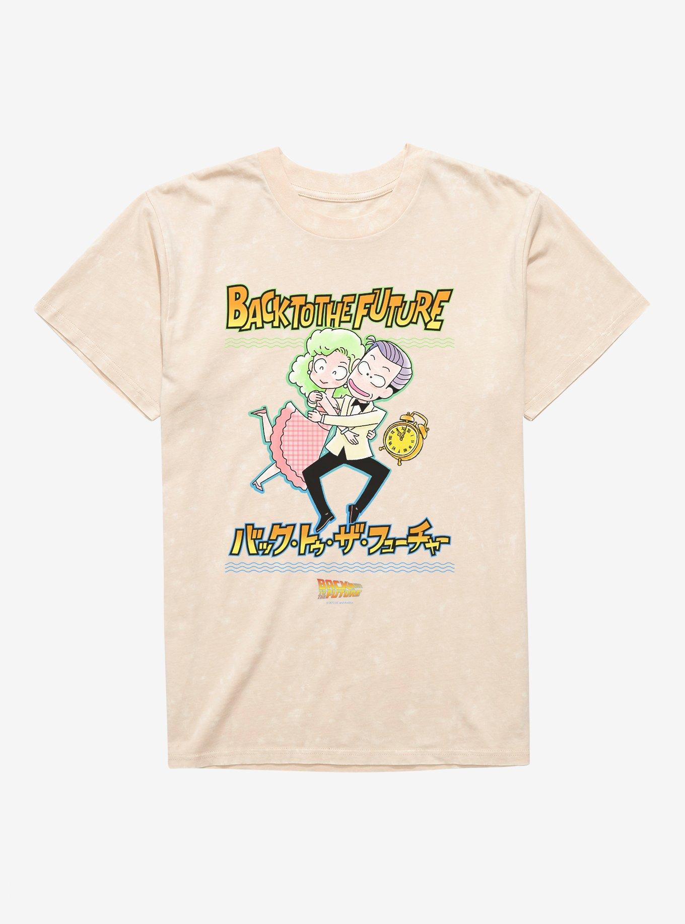 Back To The Future Anime Enchantment Under The Sea Mineral Wash T-Shirt